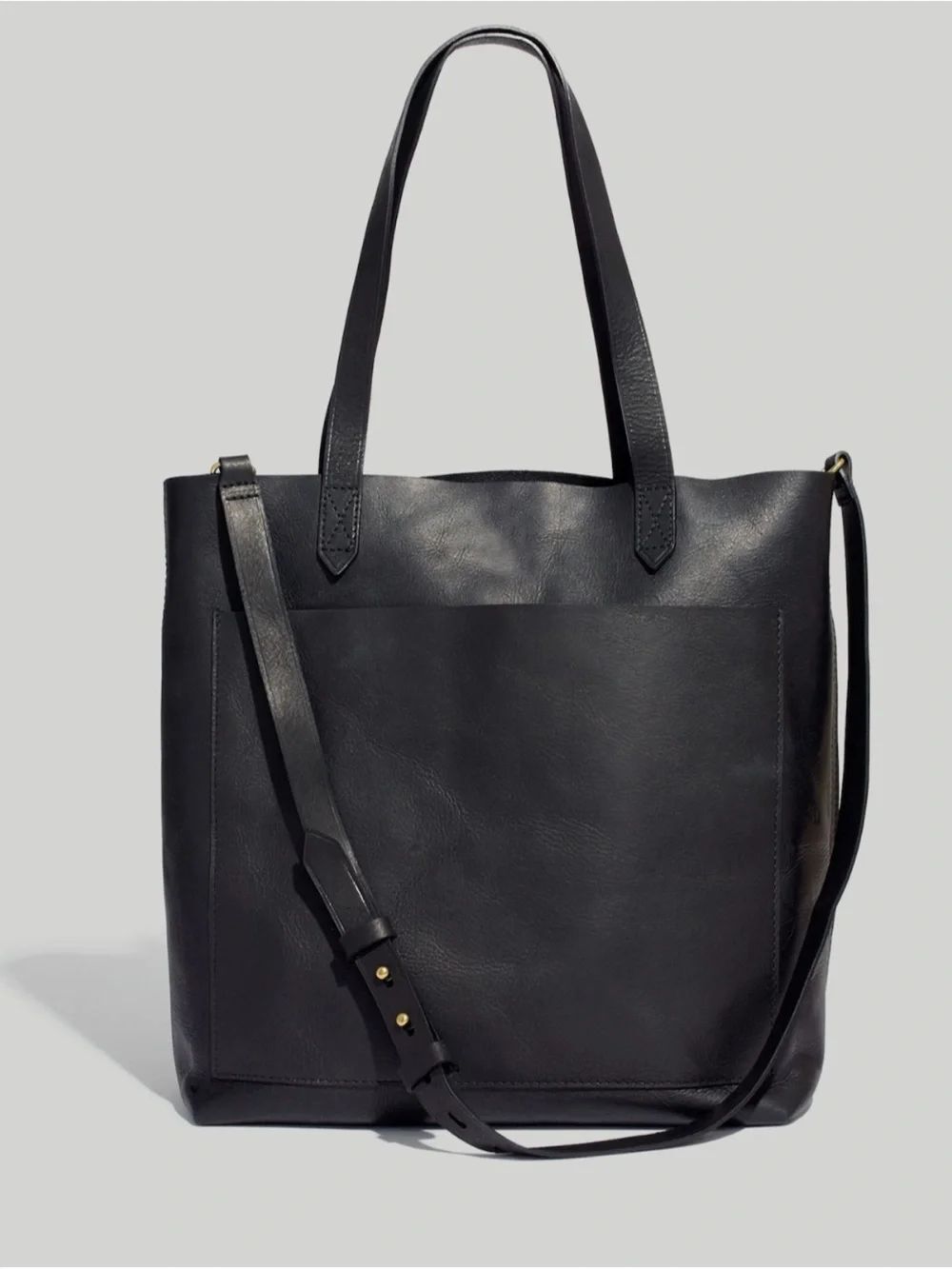 Madewell The Medium Transport Tote in Black ~ Excellent
